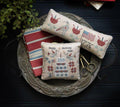 PLUM STREET SAMPLERs "Happy Birthday, USA"  Counted Cross Stitch Pattern  Sampler, Pattern Only