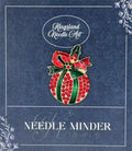 KINGSLAND NEEDLE MINDER ~ Christmas Ball Needle Minder, Needle Dock, Needle Nanny, Canvas Magnet, Needle Garage, Needleminder
