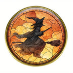 KINGSLAND NEEDLE MINDER ~ Flying Witch or Halloween Ghost Needle Minder, Needle Dock, Magnet Needle Garage, Needleminder