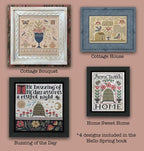 TERESA KOGUT'S Creative Whims "Hello Spring"  8 Charts Included  Cross Stitch Pattern  Nashville Needlework Market 2024