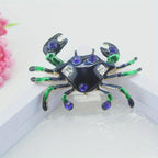 KINGSLAND NEEDLE MINDER ~ Blue Crab Needle Minder, Needle Dock, Needle Nanny, Canvas Magnet, Needle Garage, Needleminder