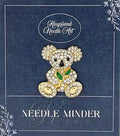 KINGSLAND NEEDLE MINDER ~ Panda Bear Needle Minder, Needle Dock, Needle Nanny, Canvas Magnet, Needle Garage, Needleminder