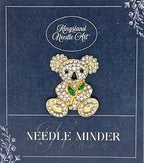KINGSLAND NEEDLE MINDER ~ Panda Bear Needle Minder, Needle Dock, Needle Nanny, Canvas Magnet, Needle Garage, Needleminder