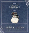 KINGSLAND NEEDLE MINDER ~ Snowman Needle Minder, Needle Dock, Needle Nanny, Magnet, Needle Garage, Needleminder