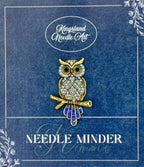 KINGSLAND NEEDLE MINDER ~ Blue Owl Needle Minder, Needle Dock, Crystal Magnet, Needle Garage, Needleminder
