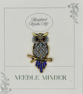 KINGSLAND NEEDLE MINDER ~ Blue Owl Needle Minder, Needle Dock, Crystal Magnet, Needle Garage, Needleminder