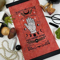 TINY MODERNIST "Palm Reading" Counted Cross Stitch, Halloween, Pattern Only