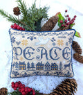 LILA'S STUDIO "Peace"  Counted Cross Stitch Pattern  Chart, Pattern Only