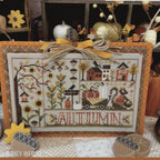 PRIMROSE COTTAGE STITCHES "Seasonal Samplings - Autumn" Counted Cross Stitch Pattern, Pattern Only