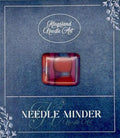 KINGSLAND NEEDLE MINDER "Fused Glass Needle Minder"  Fused Glass  Magnet  Needle dock, Needleminder  One-of-a-Kind, Handcrafted FG135