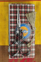 MAISON SAJOU SCISSORS  4" Tartan Embroidery Scissors  Handmade in France  Scottish Mauchline Spirit  Kingsland Needle Art