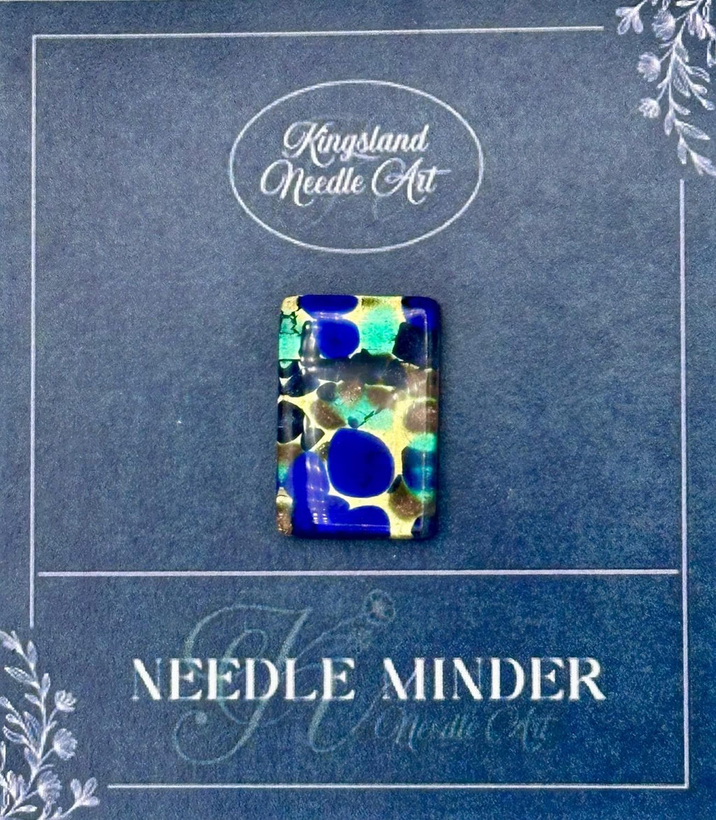 KINGSLAND NEEDLE MINDER ~ Murano Glass Needle Minder, Venetian Glass Made In Italy, Needle Dock, Needle Garage, Needleminder, MG109