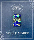 KINGSLAND NEEDLE MINDER ~ Murano Glass Needle Minder, Venetian Glass Made In Italy, Needle Dock, Needle Garage, Needleminder, MG109