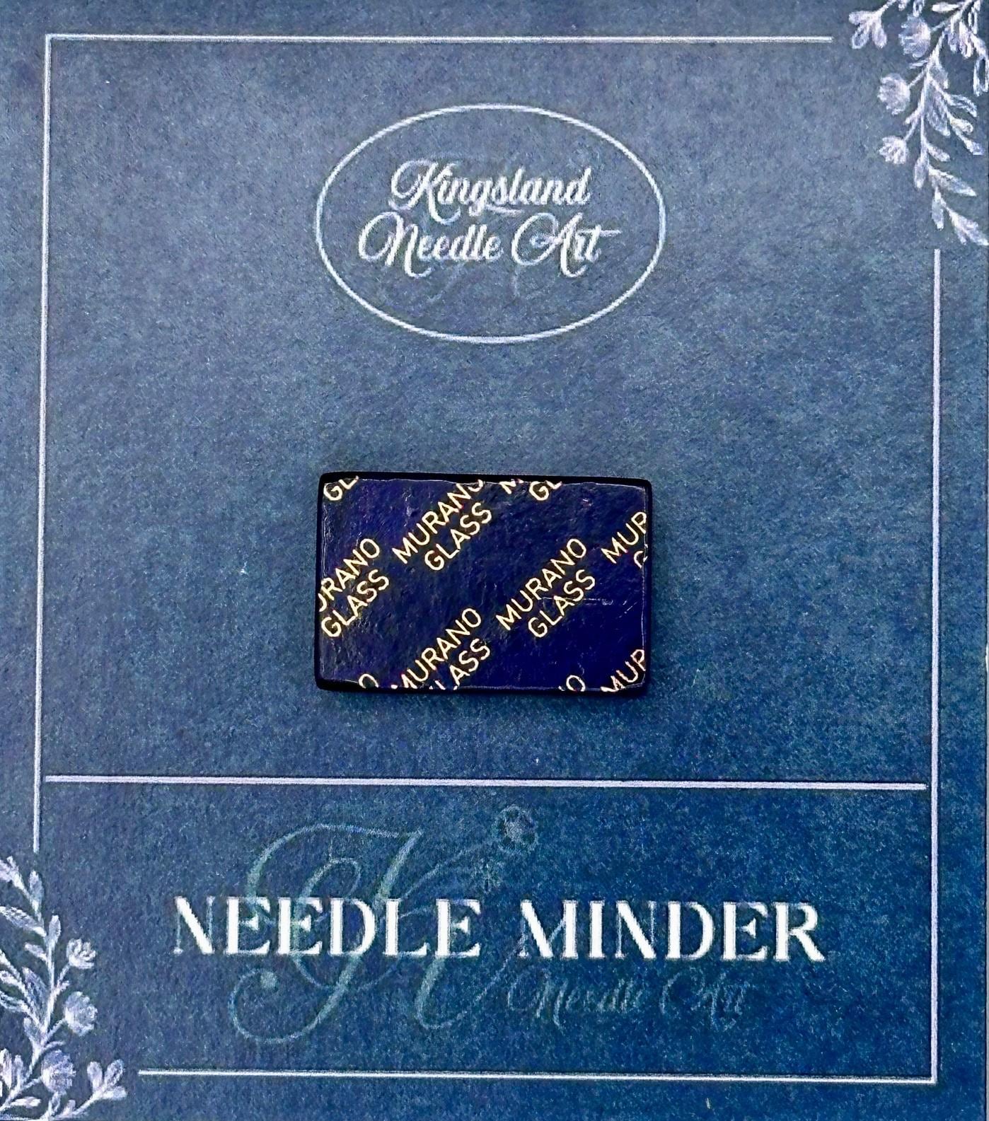KINGSLAND NEEDLE MINDER ~ Murano Glass Needle Minder, Venetian Glass Made In Italy, Needle Dock, Needle Garage, Needleminder, MG111
