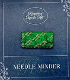KINGSLAND NEEDLE MINDER ~ Murano Fused Glass Needle Minder, Venetian Glass Made In Italy, Needle Dock, Needle Garage, Needleminder, MG102