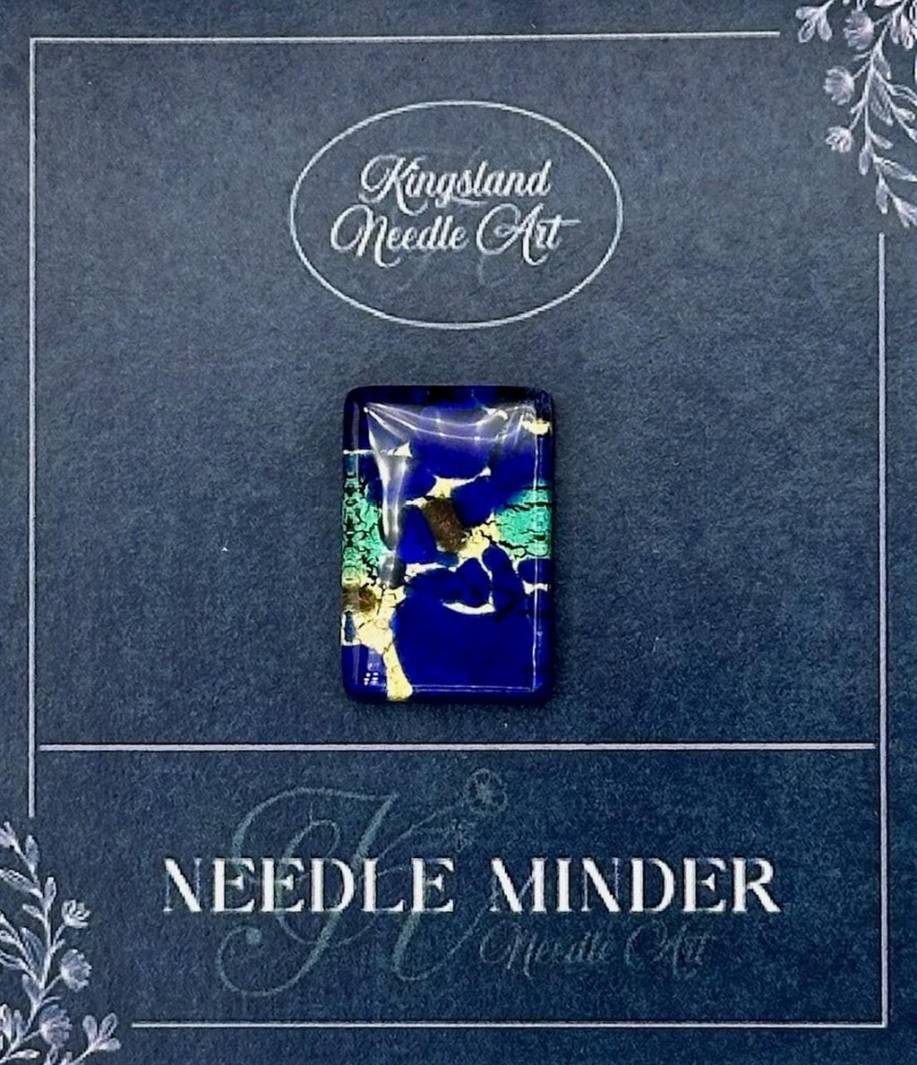KINGSLAND NEEDLE MINDER ~ Murano Glass Needle Minder, Venetian Glass Made In Italy, Needle Dock, Needle Garage, Needleminder, MG101