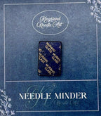 KINGSLAND NEEDLE MINDER ~ Murano Glass Needle Minder, Venetian Glass Made In Italy, Needle Dock, Needle Garage, Needleminder, MG101