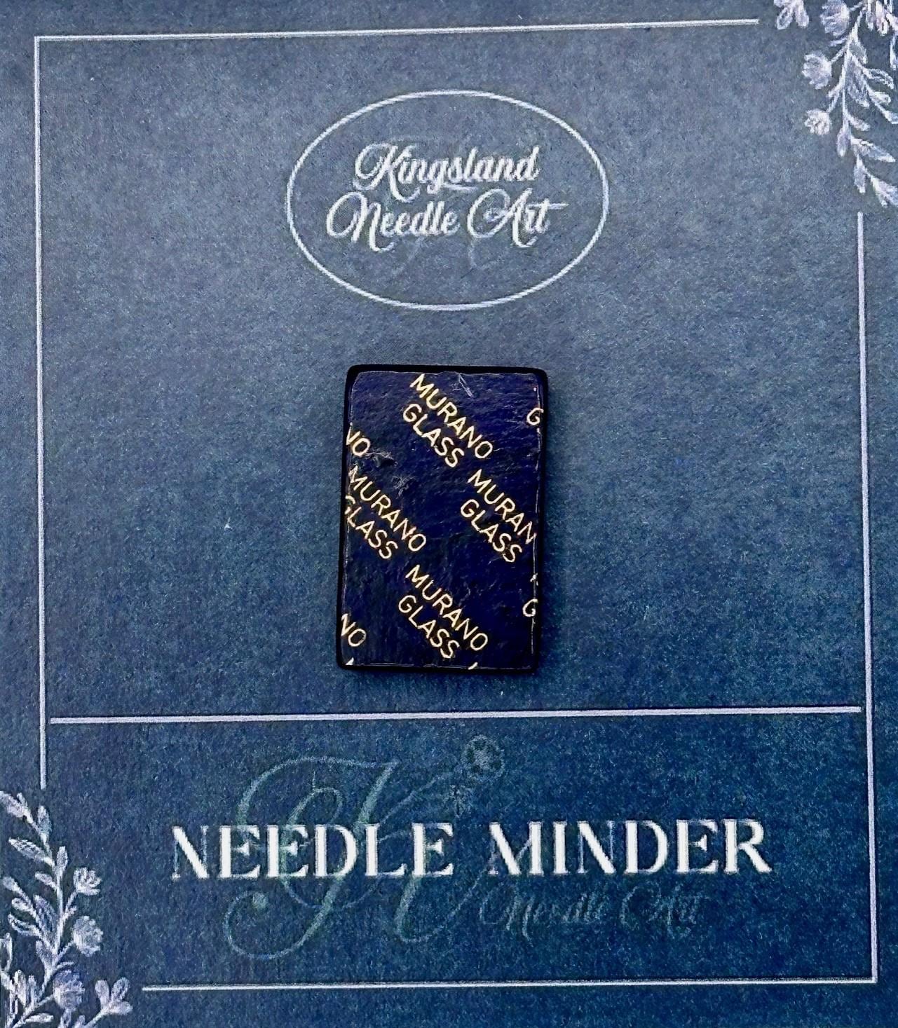KINGSLAND NEEDLE MINDER ~ Murano Glass Needle Minder, Venetian Glass Made In Italy, Needle Dock, Needle Garage, Needleminder, MG101