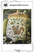 Running with Needles & Scissors "Going To Gather Acorns"  Counted Cross Stitch Pattern, Chart, Pattern Only