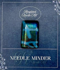 KINGSLAND NEEDLE MINDER "Fused Glass Needle Minder"  Fused Glass  Magnet  Needle dock, Needleminder  One-of-a-Kind, Handcrafted FG140