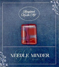 KINGSLAND NEEDLE MINDER "Fused Glass Needle Minder"  Fused Glass  Magnet  Needle dock, Needleminder  One-of-a-Kind, Handcrafted FG144