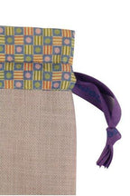 MAISON SAJOU Cross Stitch Drawstring Bag Kit ~ Sewing Club Motif, Made in France
