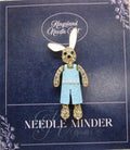 Brooch ~ Bunny Easter Rabbit, Rhinestone and Enamel