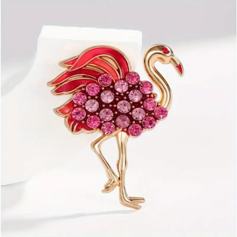 KINGSLAND NEEDLE MINDER ~ Pink Flamingo Needle Minder, Needle Dock, Needle Nanny, Magnet, Needle Garage, Needleminder