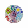 KINGSLAND NEEDLE MINDER ~ Murano Glass Millefiori Needle Minder, Venetian Glass Made In Italy, Needle Dock, Needle Garage, Needleminder