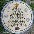 THREE SHEEP STUDIO "Colonial Feather Tree" Design by Rose Clay, Counted Cross Stitch Pattern, Chart, Pattern Only