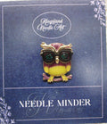 KINGSLAND NEEDLE MINDER ~ Smart Owl Needle Minder, Needle Dock, Needle Nanny, Magnet, Needle Garage, Needleminder