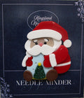 KINGSLAND NEEDLE MINDER ~ Christmas Santa Acrylic Needle Minder, Needle Dock, Multi-Dimensional, Magnet, Needle Garage, Needleminder