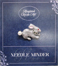 KINGSLAND NEEDLE MINDER ~ Little Grey Rabbit Needle Minder, Needle Dock, Needle Nanny, Canvas Magnet, Needle Garage, Needleminder