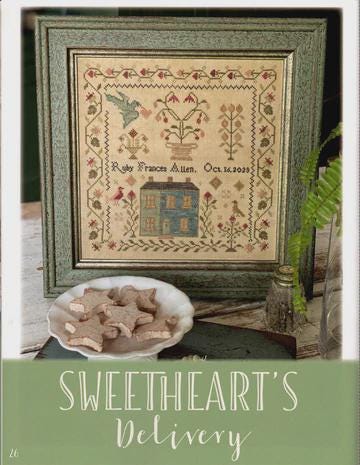 BLACKBIRD DESIGNS "The Walker Sisters"  Counted Cross Stitch Pattern, Five Projects, Sampler, Pattern Only