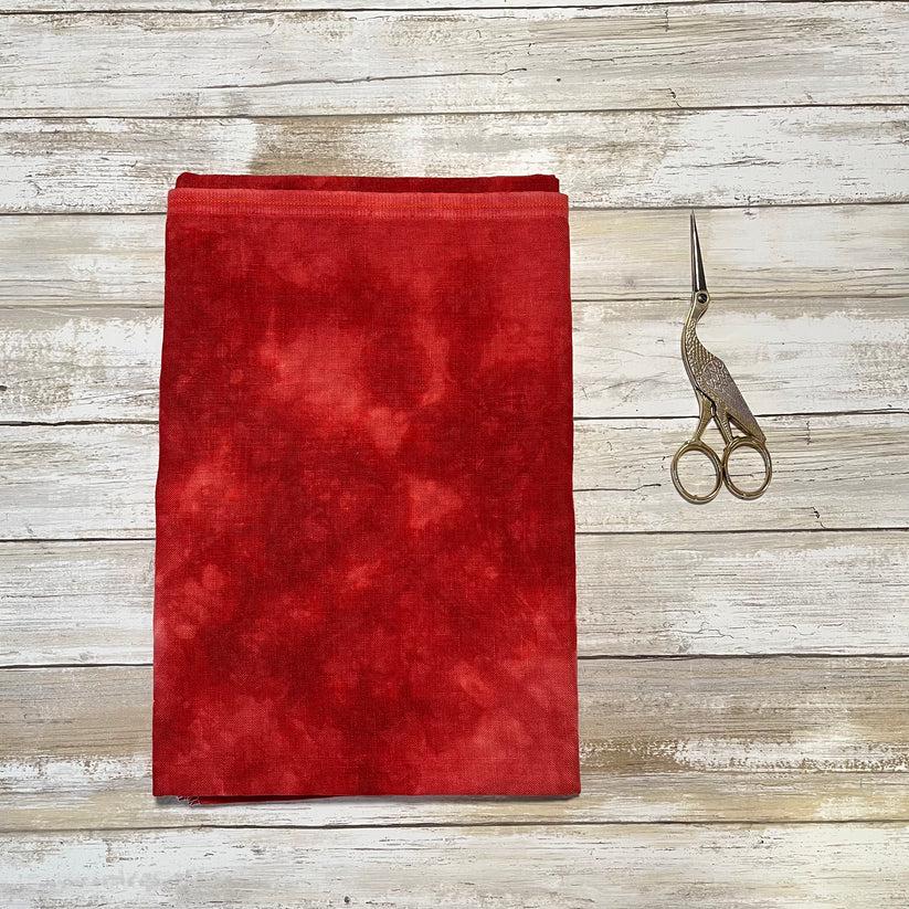 CURTAIN CALL ~ 36 ct. Edinburgh Linen by Lapin Loops ~ Hand Dyed ~ 36 count ~ Cross Stitch & Embroidery Fabric