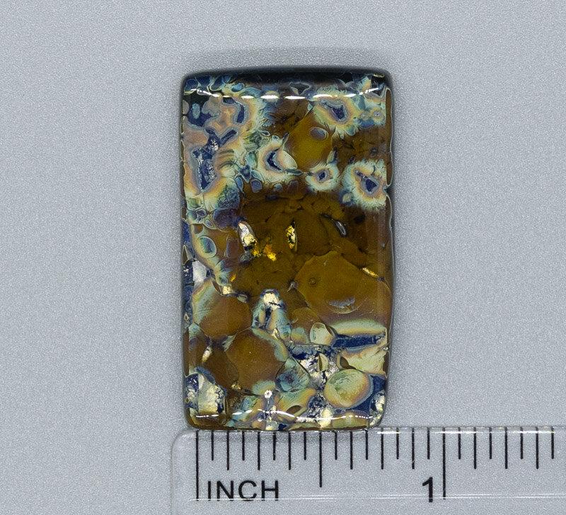 BEAU VERRE ART "Fused Glass Needle Minder"  Magnet  Needleminder  One-of-a-Kind  Handcrafted