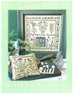 BLACKBIRD DESIGNS "The Walker Sisters"  Counted Cross Stitch Pattern, Five Projects, Sampler, Pattern Only