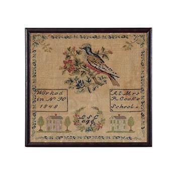 The WISHING THORN "LSC 1848 Sampler"  Counted Cross Stitch Pattern  Sampler, Chart, Pattern Only