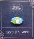 KINGSLAND NEEDLE MINDER ~ Murano Glass Millefiori Needle Minder, Venetian Glass Made In Italy, Needle Dock, Needle Garage, Needleminder