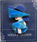 KINGSLAND NEEDLE MINDER ~ Fashionista Acrylic Needle Minder, Needle Dock, Multi-Dimensional, Magnet, Needleminder