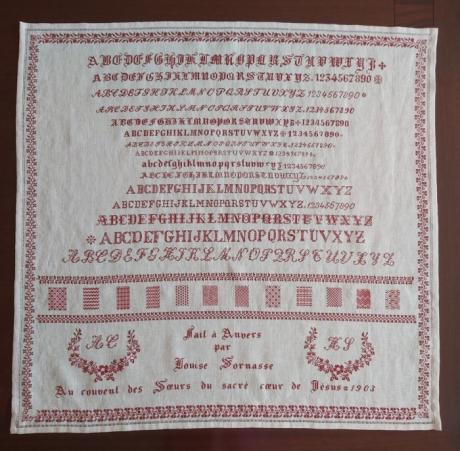 ATELIER SOED IDEE "Louise Sornasse 1903" Counted Cross Stitch Pattern, Chart, Booklet Only