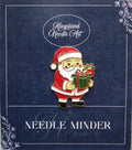 KINGSLAND NEEDLE MINDER ~ Santa and Christmas Gifts Needle Minder, Needle Dock, Enamel Magnet Needle Garage, Needleminder