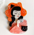 KINGSLAND NEEDLE MINDER ~ Fashionista Acrylic Needle Minder, Needle Dock, Multi-Dimensional, Magnet, Needleminder