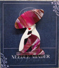 KINGSLAND NEEDLE MINDER ~ Fashionista Acrylic Needle Minder, Needle Dock, Multi-Dimensional, Magnet, Needleminder