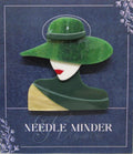 KINGSLAND NEEDLE MINDER ~ Fashionista Girl Acrylic Needle Minder, Needle Dock, Multi-Dimensional, Magnet, Needle Garage, Needleminder