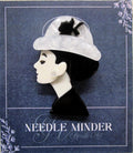 KINGSLAND NEEDLE MINDER ~ Fashionista Girl Acrylic Needle Minder, Needle Dock, Multi-Dimensional, Magnet, Needle Garage, Needleminder