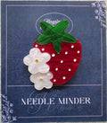 KINGSLAND NEEDLE MINDER ~ Strawberry Acrylic Needle Minder, Needle Dock, Multi-Dimensional, Magnet, Needle Garage, Needleminder