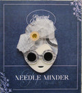 KINGSLAND NEEDLE MINDER ~ Fashionista Girl Acrylic Needle Minder, Needle Dock, Multi-Dimensional, Magnet, Needle Garage, Needleminder