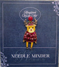 KINGSLAND NEEDLE MINDER ~ Christmas Reindeer Needle Minder, Needle Dock, Needle Nanny, Canvas Magnet, Needle Garage, Needleminder
