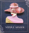 KINGSLAND NEEDLE MINDER ~ Fashionista Girl Acrylic Needle Minder, Needle Dock, Multi-Dimensional, Magnet, Needle Garage, Needleminder